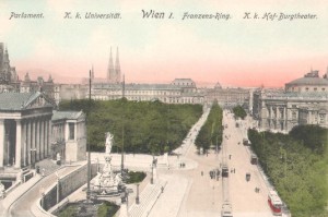 Postkarte_Wiener_Ringstraße